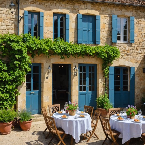 Peut-on trouver une maison de vacances en Dordogne avec des cours de pâtisserie et des visites de marchés locaux?